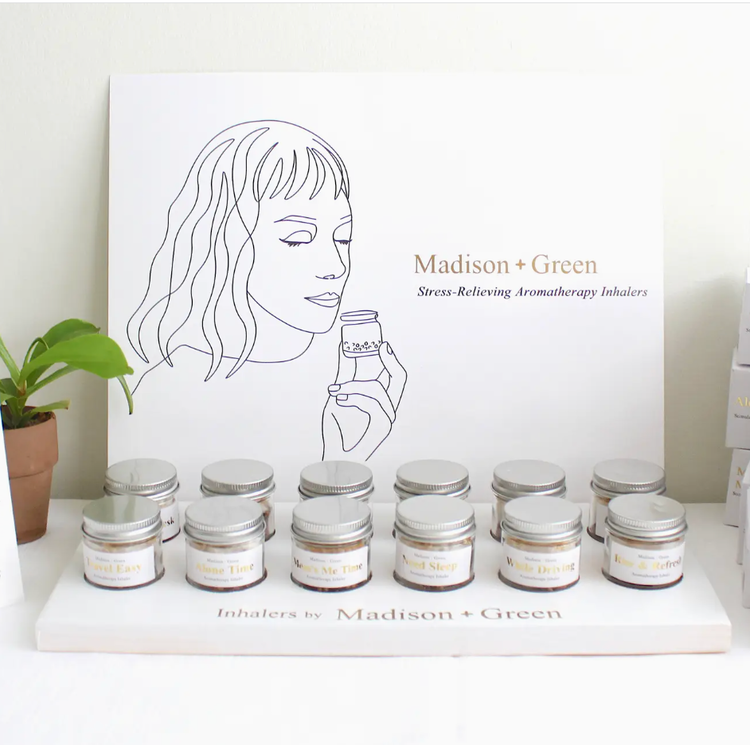 Madison + Green Boost Aromatherapy Inhaler