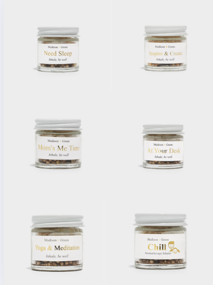 Madison + Green Boost Aromatherapy Inhaler