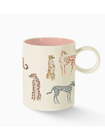 Fringe Studio Saratoga Mug - Cheetahs