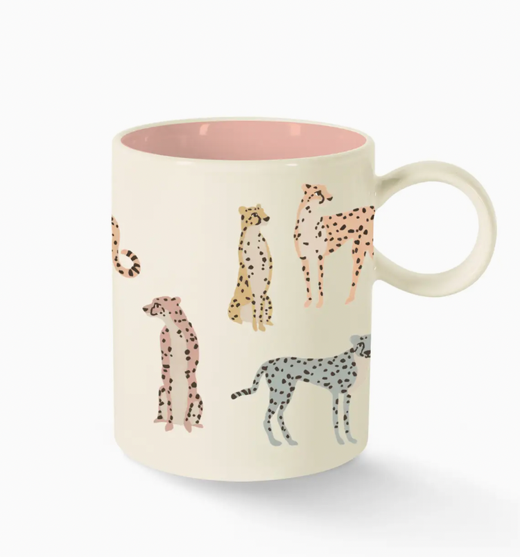 Fringe Studio Saratoga Mug - Cheetahs