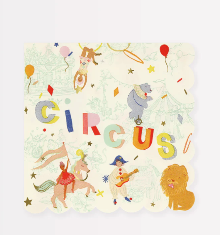 Meri Meri Circus Large Napkins