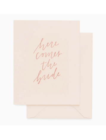 Sugar Paper Here Comes the Bride