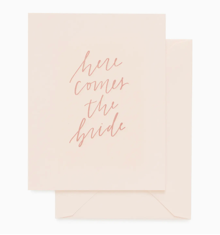 Sugar Paper Here Comes the Bride