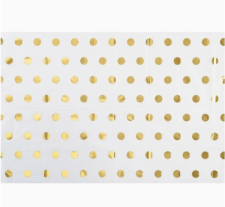 Paper Source Gold Polka Dot Tissue Paper