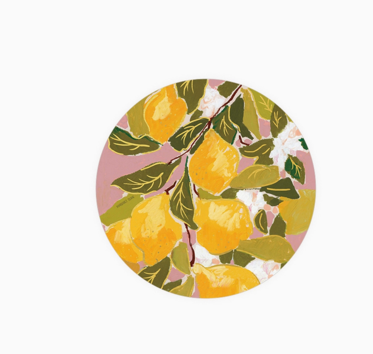 Seedlings Lemons Coaster
