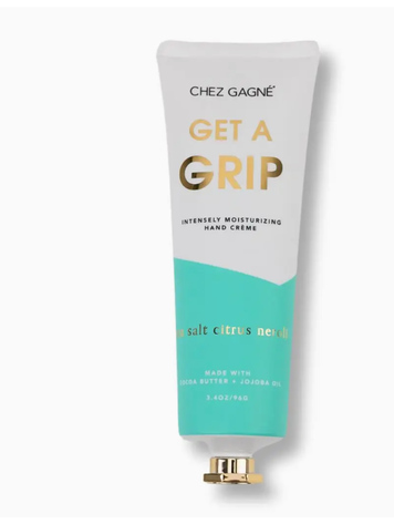 Chez Gagne Letterpress Get A Grip Hand Creme