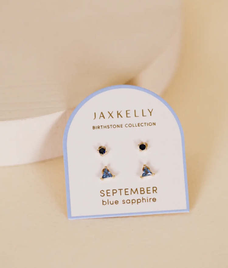 JaxKelly Birthstone Stud Set