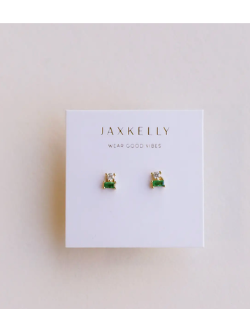 JaxKelly Emerald Double Stud Stack