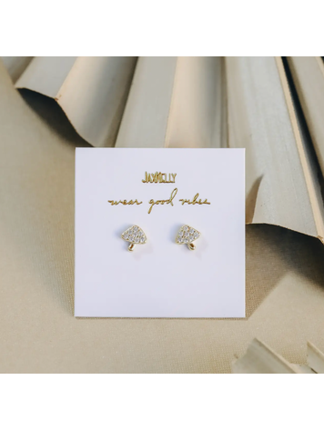 JaxKelly Pavé Stud - Mushroom