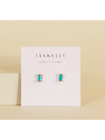 JaxKelly Turquoise Baguette