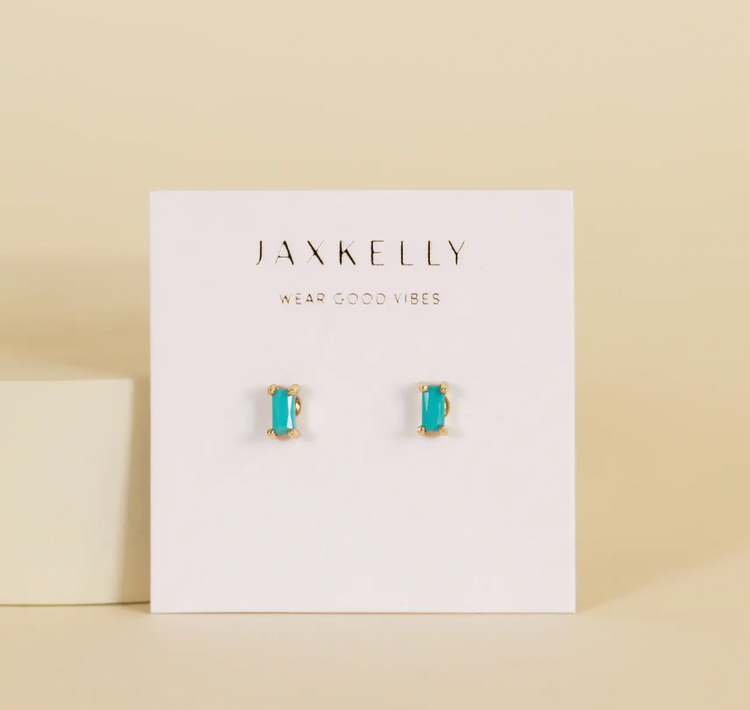 JaxKelly Turquoise Baguette