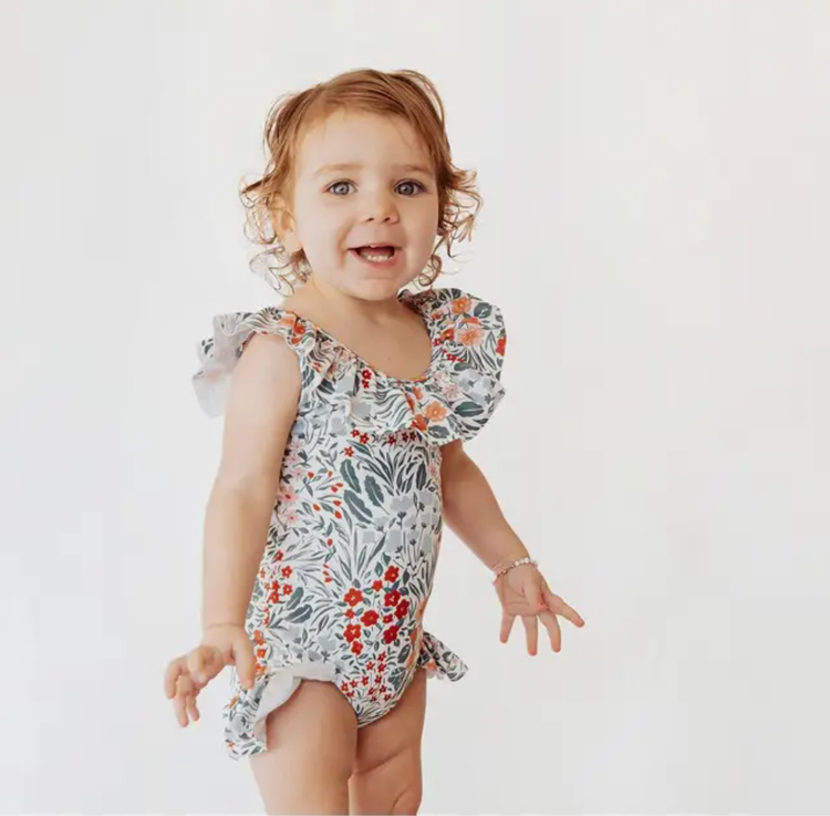 OLIVE & CRADLE Summer Floral Swimsuit