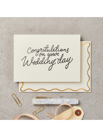 Katie Leamon Congratulations On Your Wedding Day