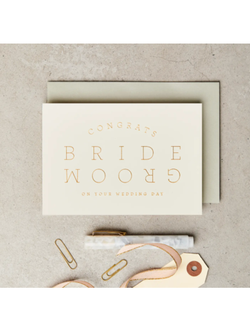 Katie Leamon Bride & Groom Cream