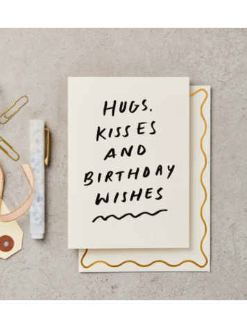 Katie Leamon Handwritten Hugs, Kisses & Birthday Wishes