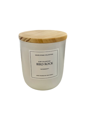 White Stone Candles Bird Rock