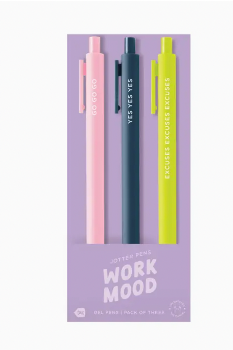 Talking Out Of Turn Jotter Sets,  Work Mood