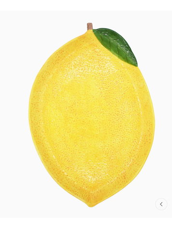 8 Oak Lane Lemon Serving Platter
