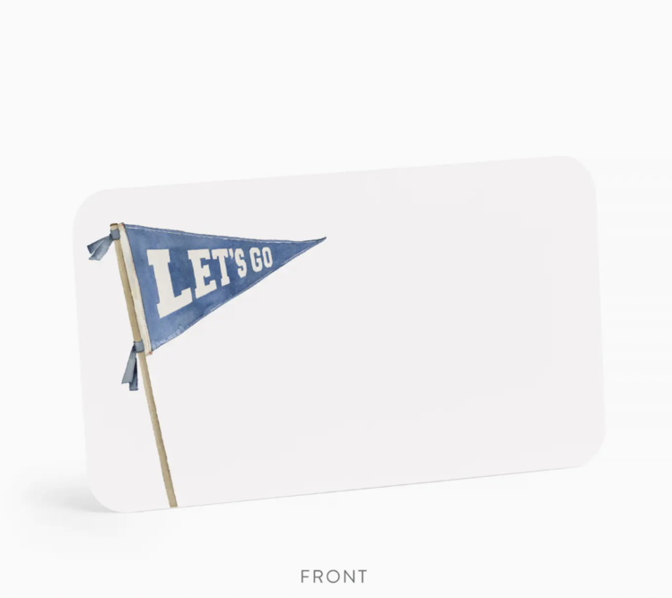 E. Frances Paper Studio Let's Go Pennant Little Notes®