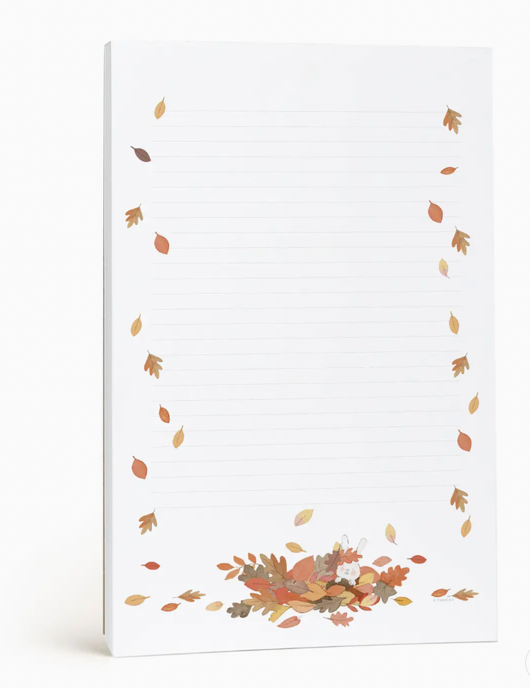 E. Frances Paper Studio Falling Leaves Notepad