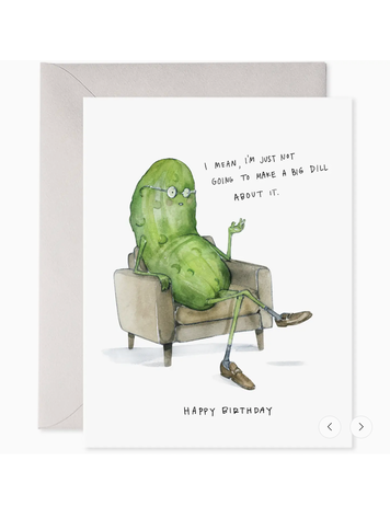E. Frances Paper Studio Big Dill | Pickle