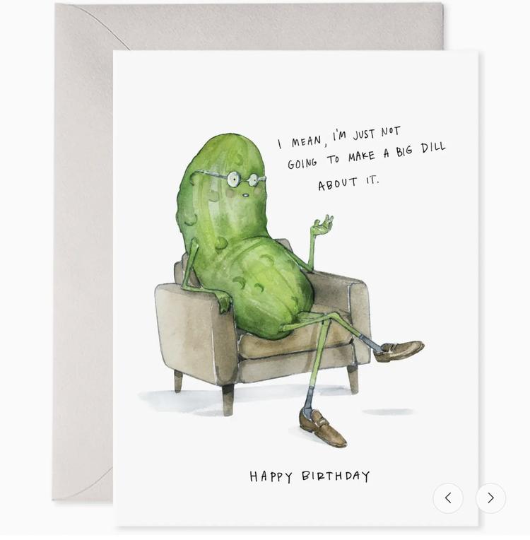 E. Frances Paper Studio Big Dill | Pickle