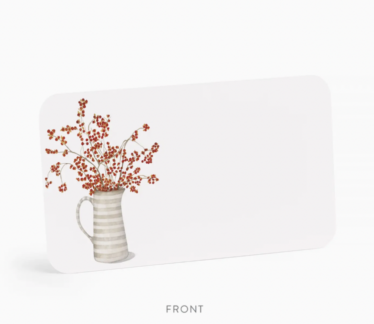 E. Frances Paper Studio Autumn Berry Pitcher Little Notes®