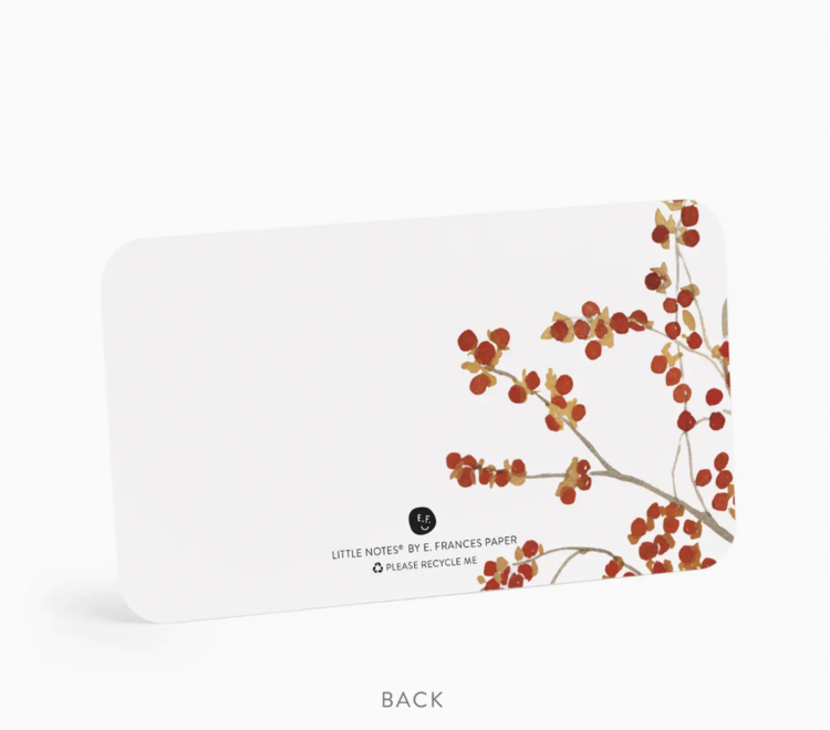 E. Frances Paper Studio Autumn Berry Pitcher Little Notes®