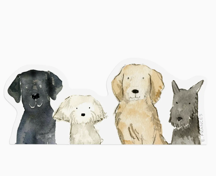 E. Frances Paper Studio Dog Days Sticker