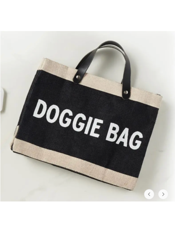 Santa Barbara Design Studio Black Mini Market Tote - Doggie Bag