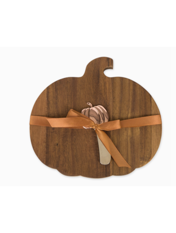 Design Imports Pumpkin Cutting Board Gift Set