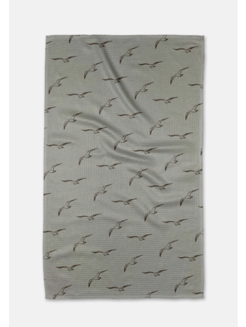 Geometry Shoreline Scout Tea Towel