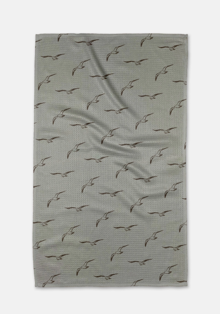 Geometry Shoreline Scout Tea Towel