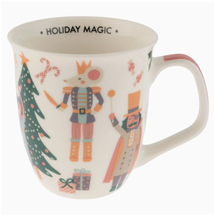 Karma Shelly Holiday Mug