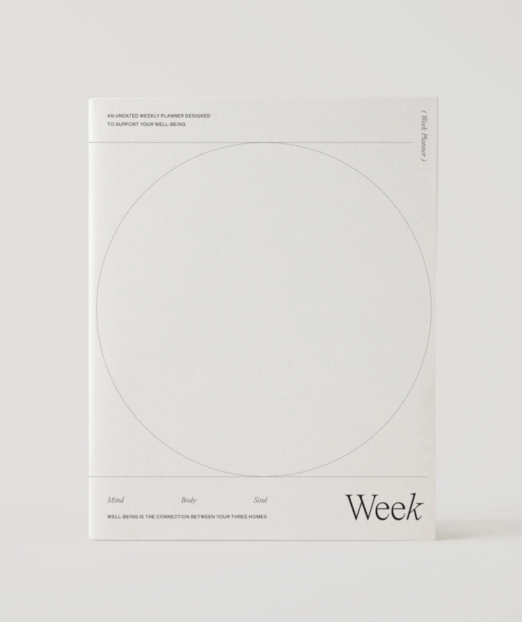 Wilde House Paper Week Planner