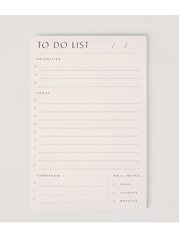 Karma To Do List Pad