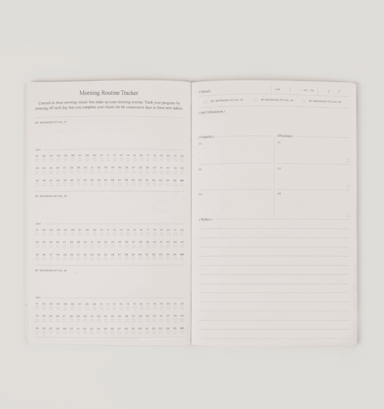 Wilde House Paper Morning Routine Journal