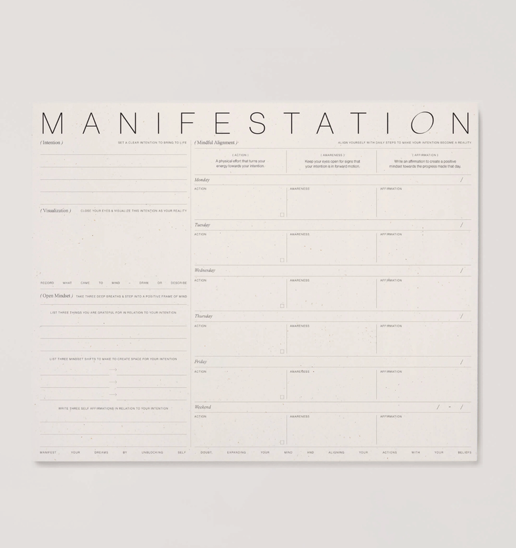 Wilde House Paper Manifestation Pad
