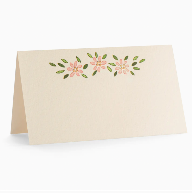 Karen Adams Designs Lake Baby Place Cards - Pink