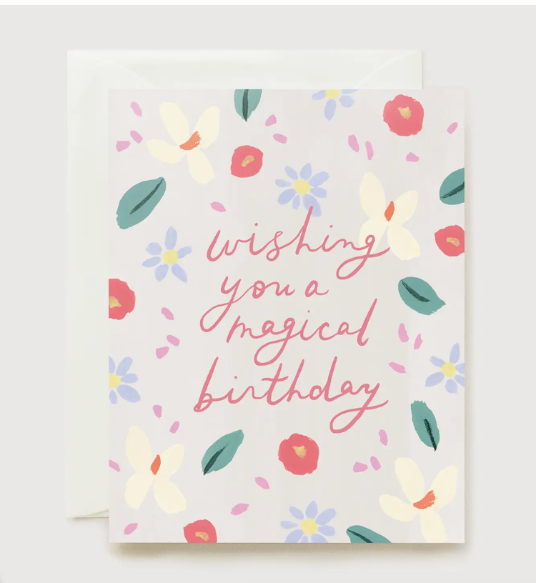 Our Heiday Magical Birthday Card