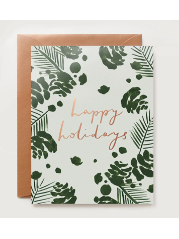 Our Heiday Pine Happy Holidays