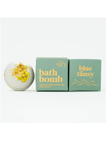Ginger June Candle Co. Tansy • 100% Botanical Bath Bomb •