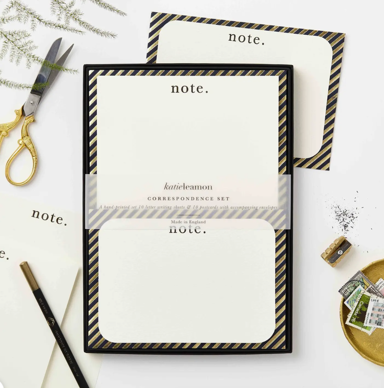 Katie Leamon Luxury Illustrated Correspondence Note Set