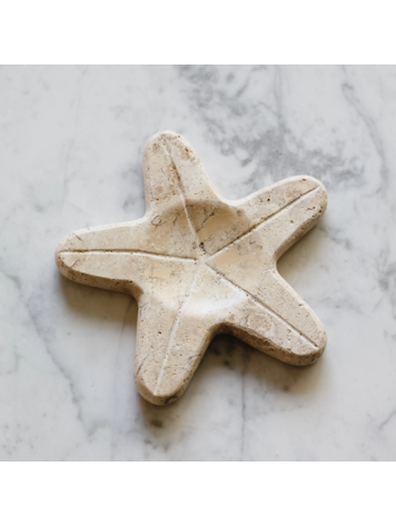 Dekorasyon Gifts Decor Soapstone Starfish Tray