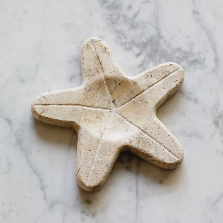 Dekorasyon Gifts Decor Soapstone Starfish Tray