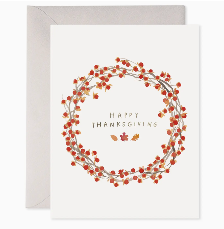 E. Frances Paper Studio Autumn Berry Wreath