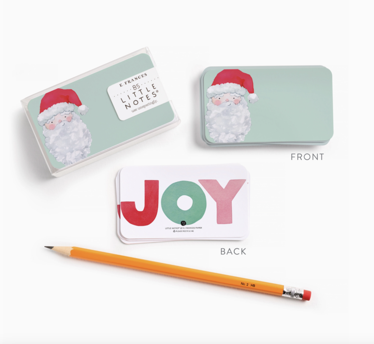 E. Frances Paper Studio Vintage Santa Little Notes®