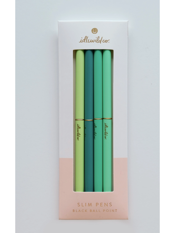 Idlewild Co. Emerald Slim Pens