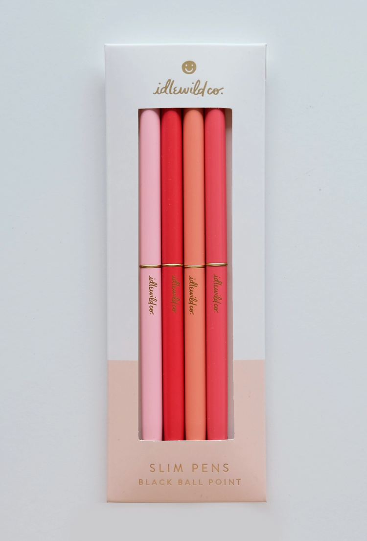 Idlewild Co. Poppies Slim Pen