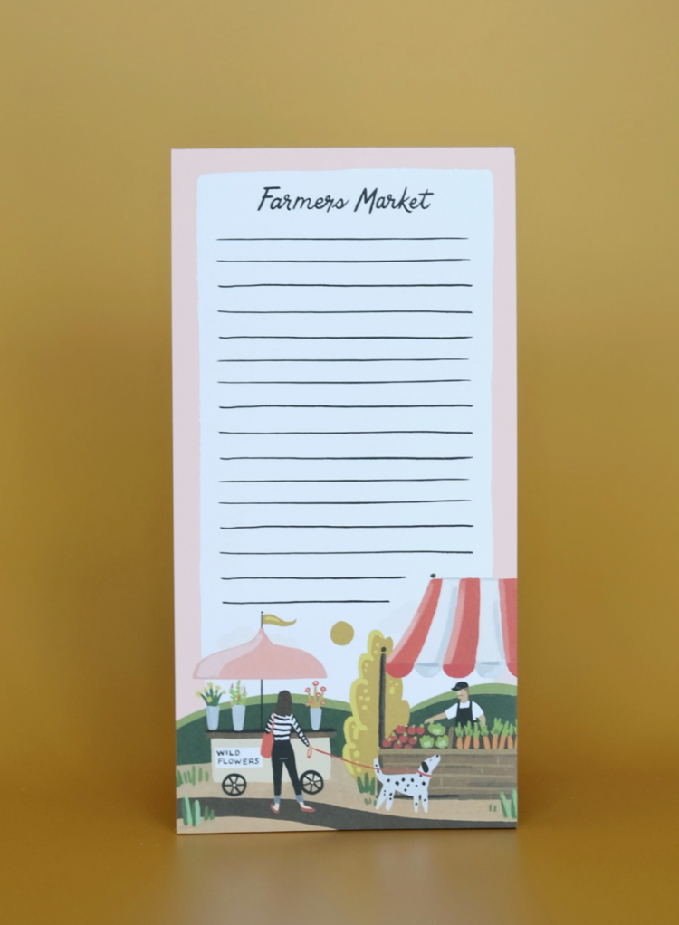 Idlewild Co. Farmers Market Notepad